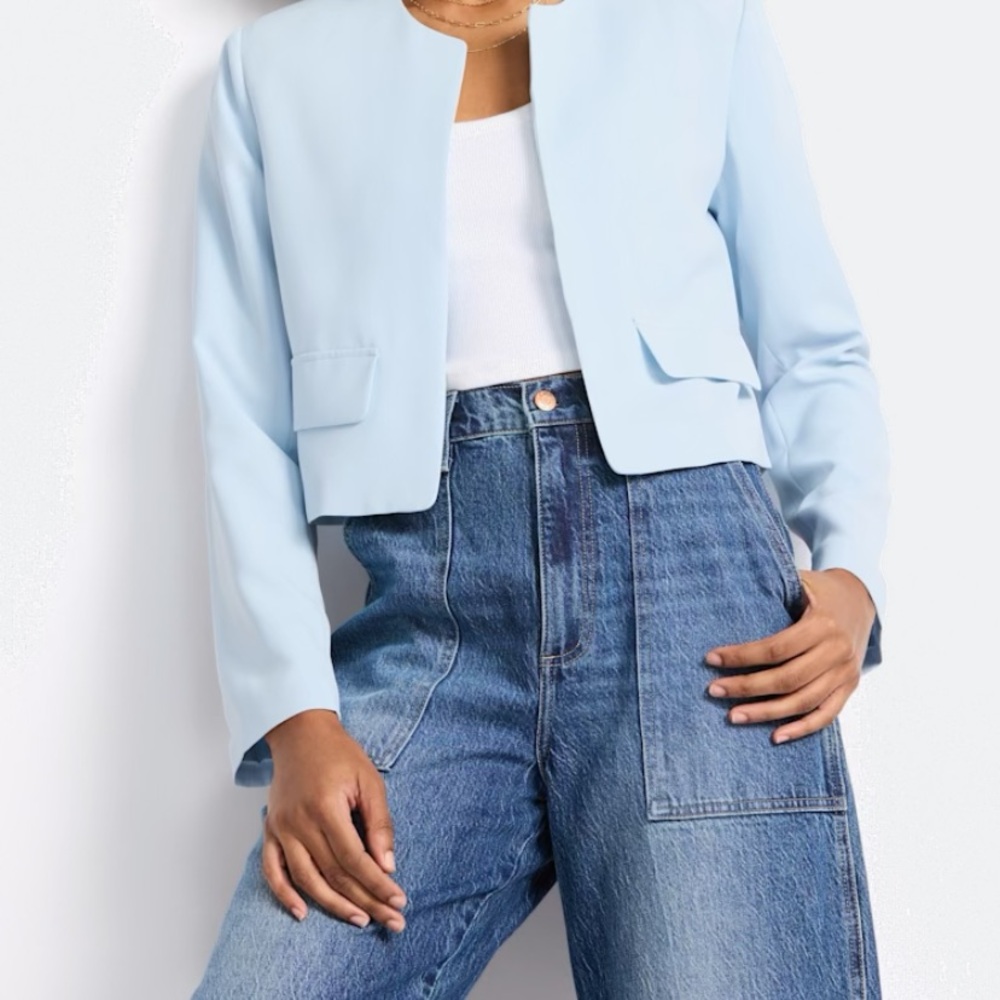 Steve Madden Sky Blue Blazer